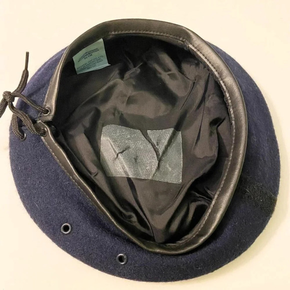 Vintage  Krystal Cap Girl Scout Felt Cap Junior Medium 55 cm Made In Canada - Picture 3 of 12